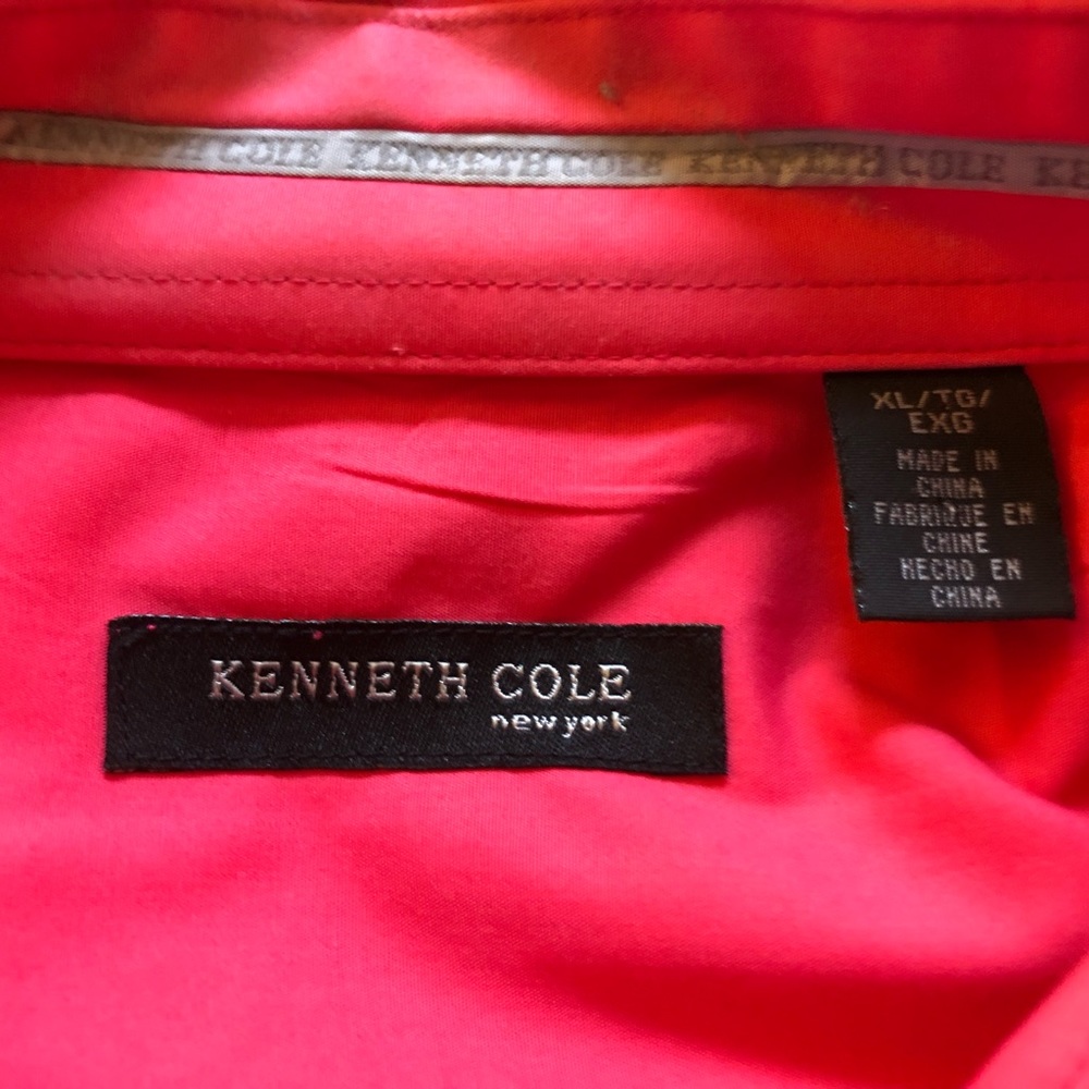 Kenneth Cole dress shirt with cuff link sleeves. - Picture 5 of 8
